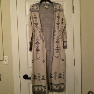 Beautiful long cardigan - Ruby Moon